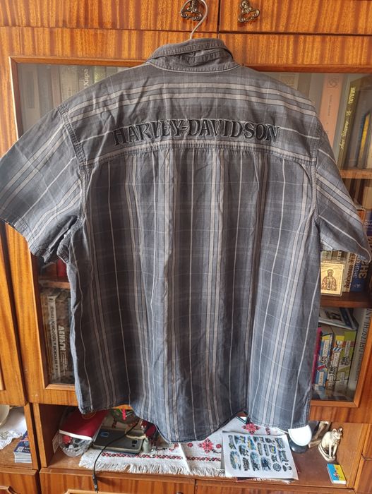 Мото рубашка на короткий рукав Harley-Davidson. Стан відмінний