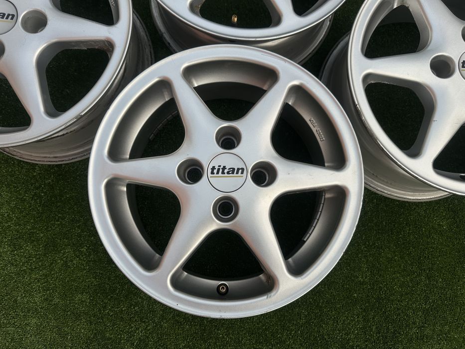 Титанові диски 4 100 R14 TITAN Renault Dacia Lada VW Opel
