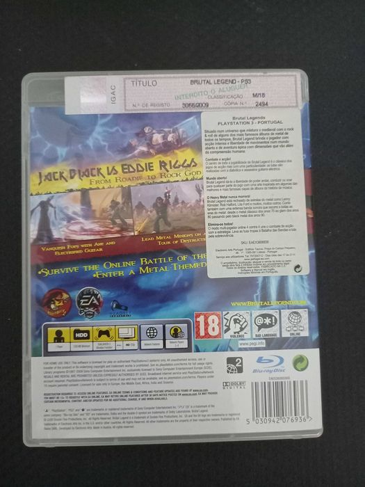 Brutal Legend playstation 3 Ps3