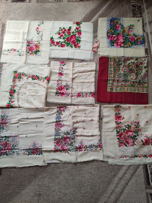 Шерстяні хустки (платки) 73*73