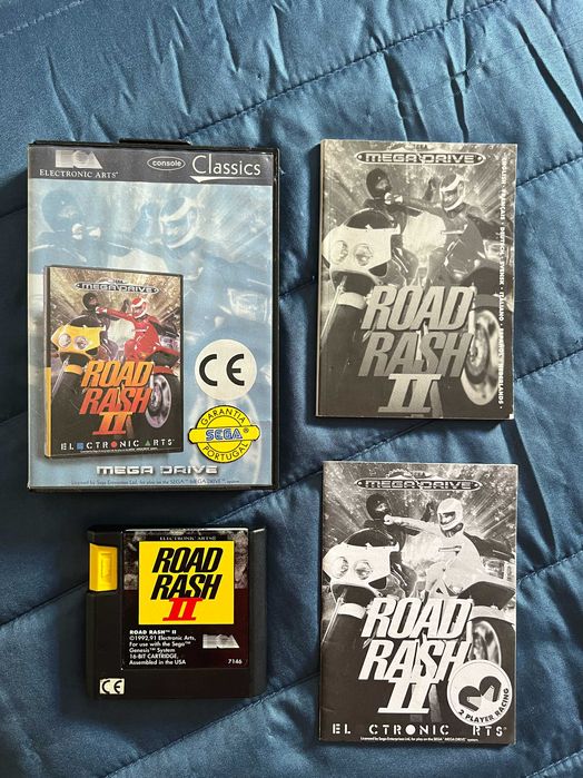 [Mega Drive] Selling complete Road Rash II (2) game64739155745283120