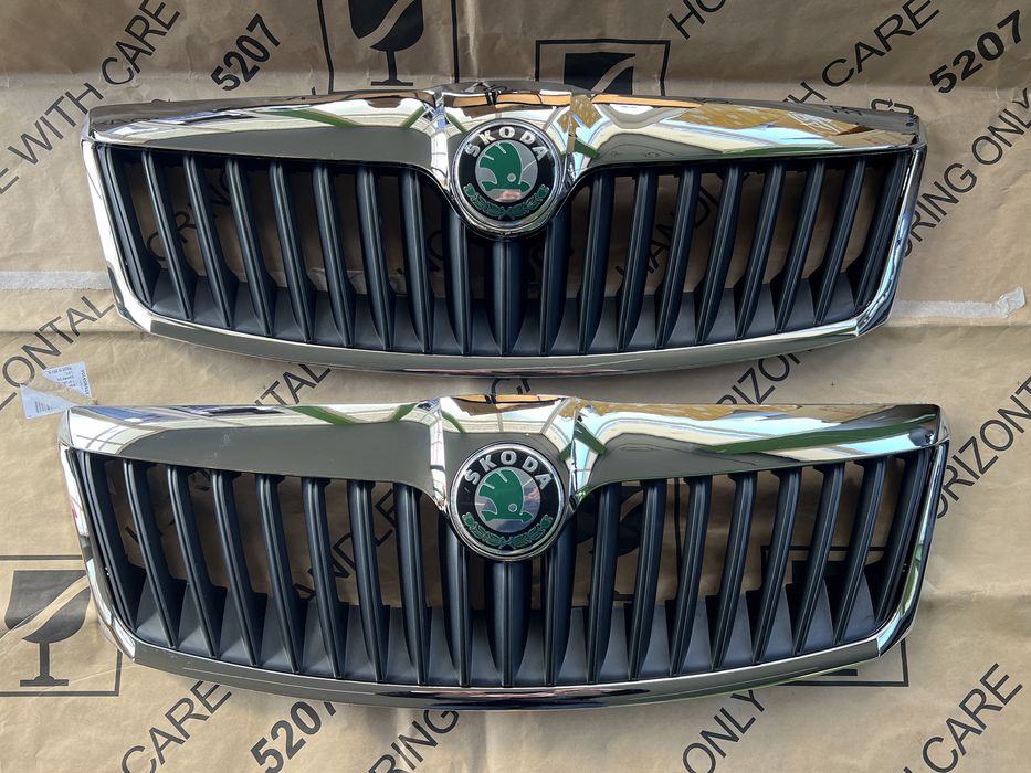 Решітка радіатора решотка Skoda Octavia A5