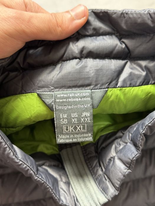 Чоловіча пухова жилетка Rab Microlight Pertex Arcteryx