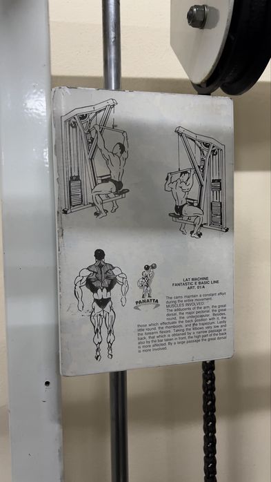 Lat pulldown Panatta sport439468074939852803