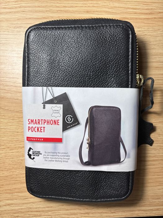 Etui na telefon skórzane