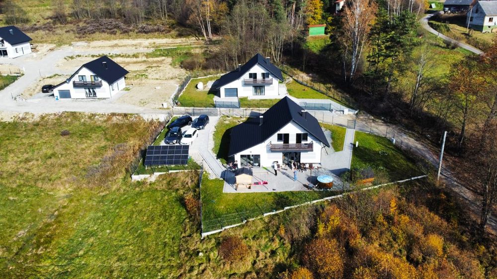 Dom w Suchej Beskidzkiej  jacuzzi sauna ruska bania kulig