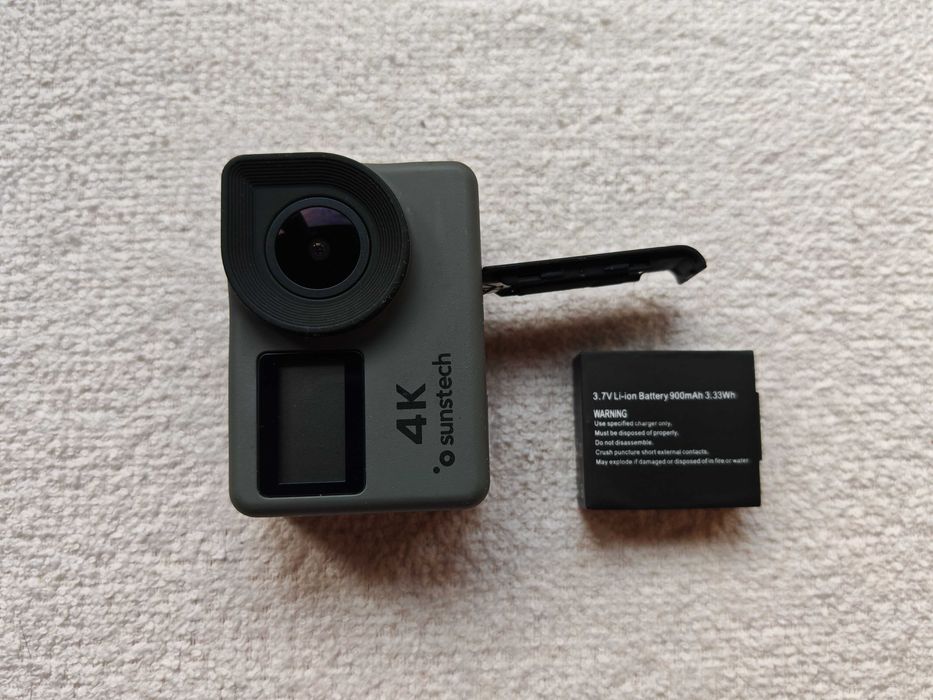 Câmera ultraleve 4K à prova de água