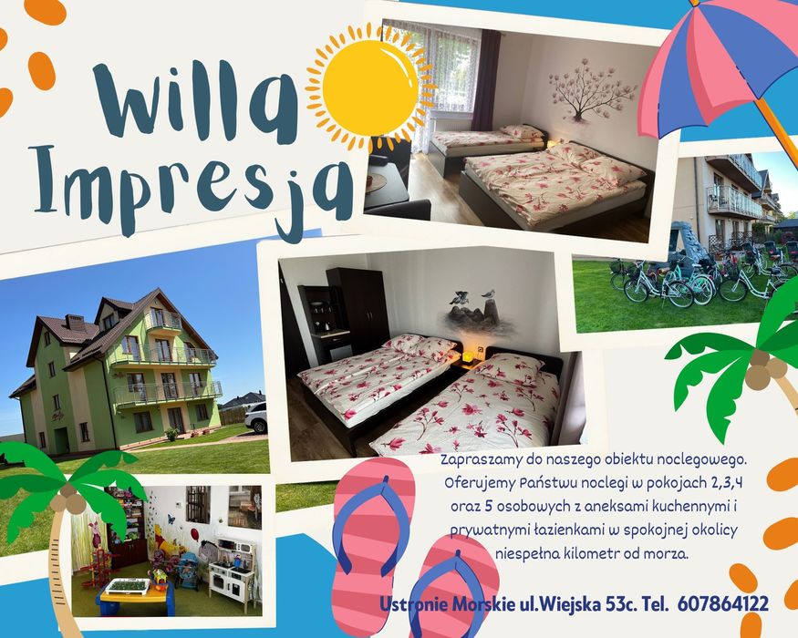 Nocleg Ustronie Morskie Willa Impresja