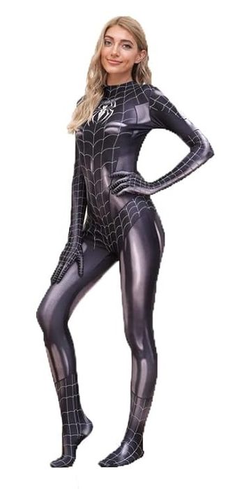 Filmowy kostium superbohaterki spider - woman dla kobiet Rozmiar Xxl