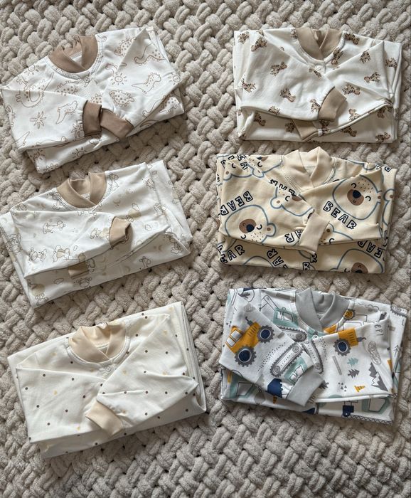 Чоловічки/комплекти з боді/кофтою для немовлят