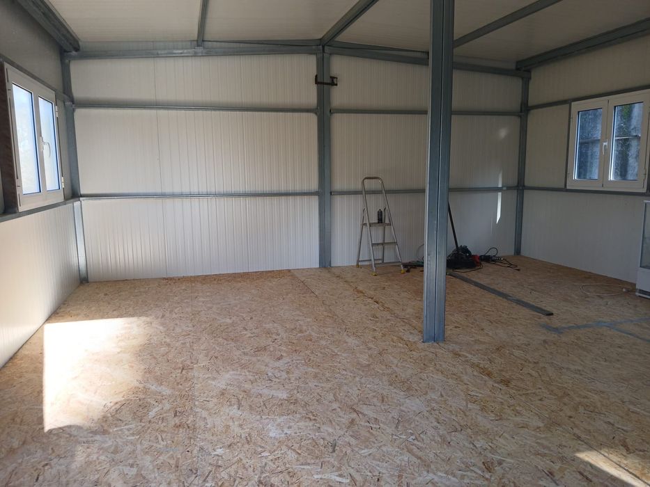 Casa Modular em fase de produção