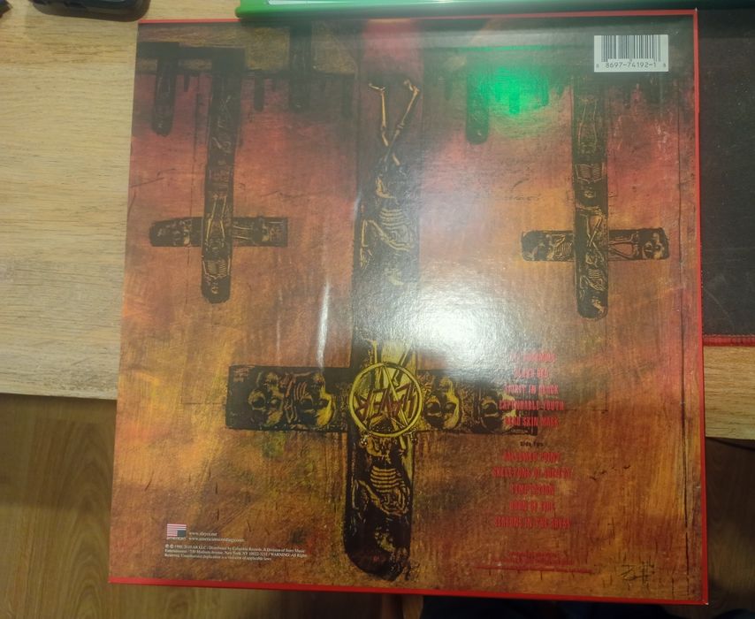 Slayer - Seasons In The Abyss wydanie 180 gram USA 2010
