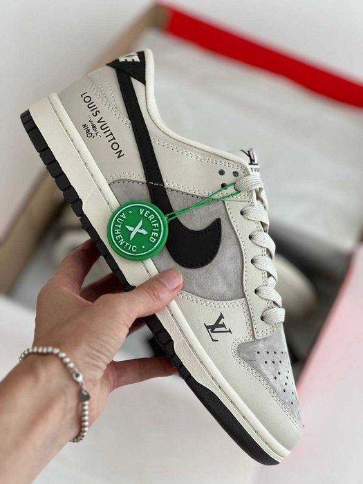 Мужские кроссовки Nike SB Dunk Low x Louis Vuitton. Размеры 40-45