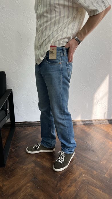 NEW ! ORIGINAL !Чоловічі  джинси Levi’s  501 Straight Fit