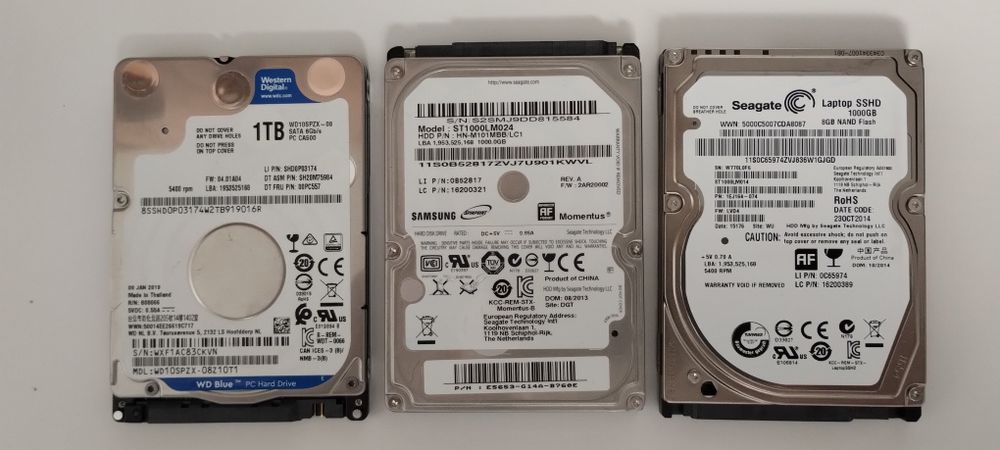 Dysk do laptopa komputera 1000GB 1TB SATA WD Samsung Seagate