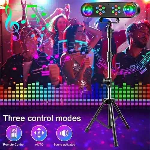 Belka oświetleniowa LASER LED Disco DJ light + PILOT belka