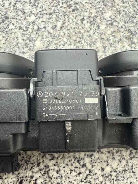 Interruptores consola Mercedes C Class W203