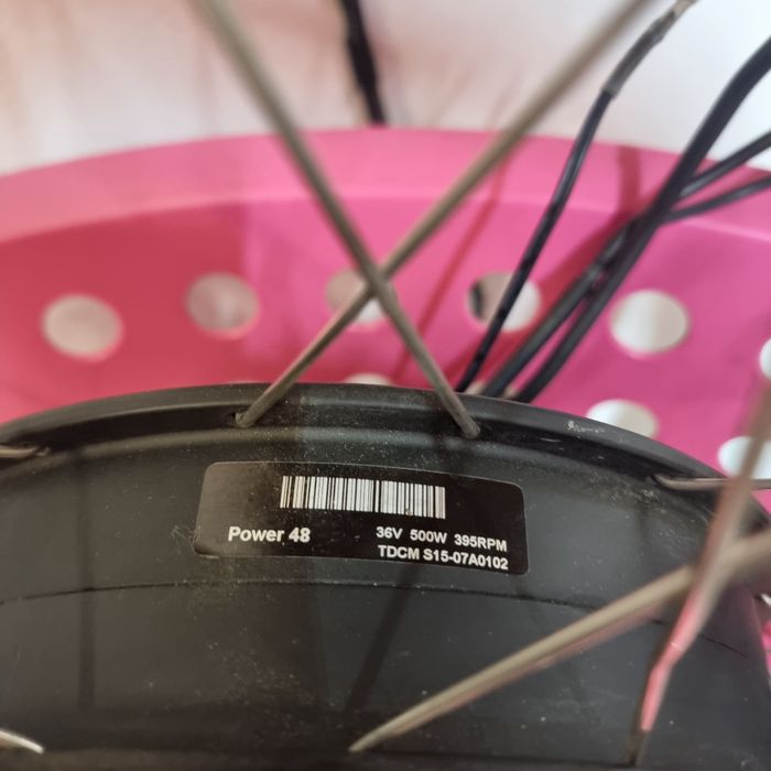 Stromer st1 koło Tył silnik 36v 500w sprawne część eBike power 48