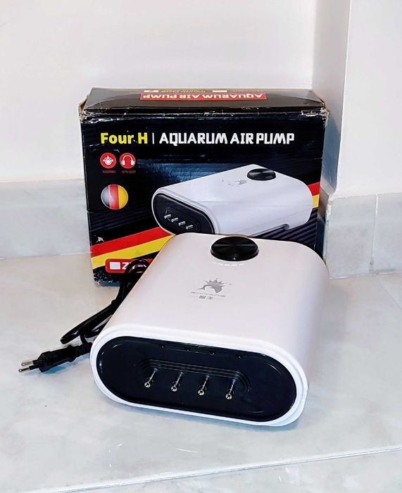 Bomba de Ar 4 saidas - Aquário