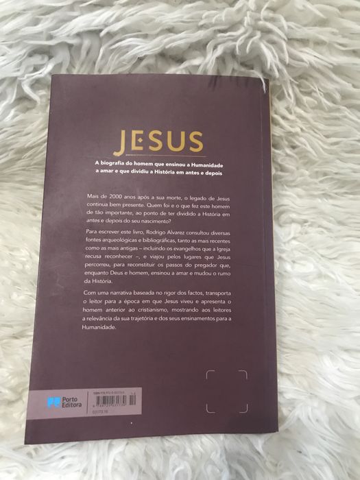 Livro: Jesus de Rodrigo Alvarez - Porto Editora - Novo-nunca utilizado