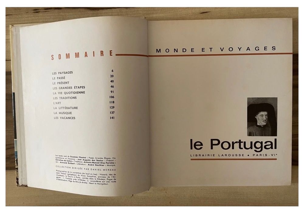 LE PORTUGAL (1970)  Livro Ilustrado sobre Portugal – Suzanne Chantal | Larousse.
