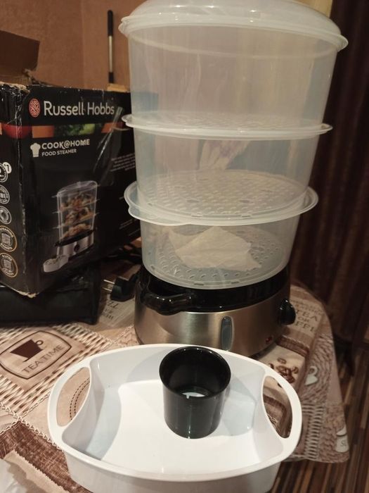 Пароварка Russell Hobbs Cook

Ця пароварка має поту