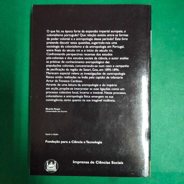 Antropologia e Império: Fonseca Cardoso e a Expedição à Índia em 1895