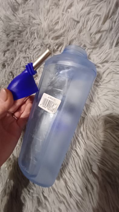 Поїлка для гризунів в клітку 500 ml (пластик/метал)