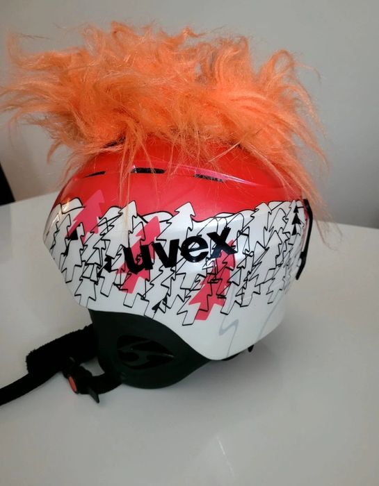 Kask narciarski dziecięcy 51 - 55 cm uvex