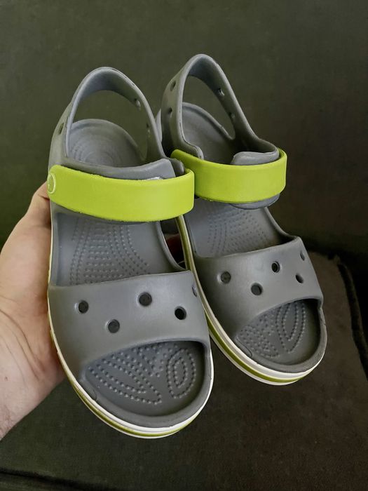 Дитячі Crocs Kids Sandal Charcoal сандалії , босоніжки J1 р. 31-32