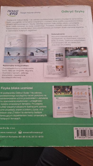 Podręcznik odkryć fizykę 1
