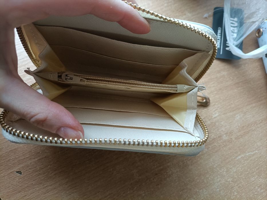 Mały portfelik w sówki