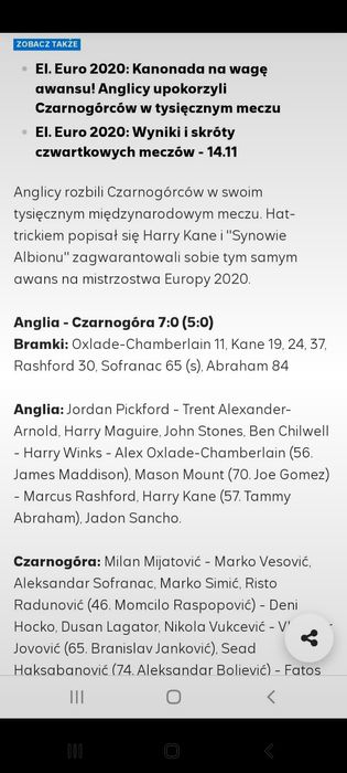 Szalik piłkarski Anglia Euro 2020