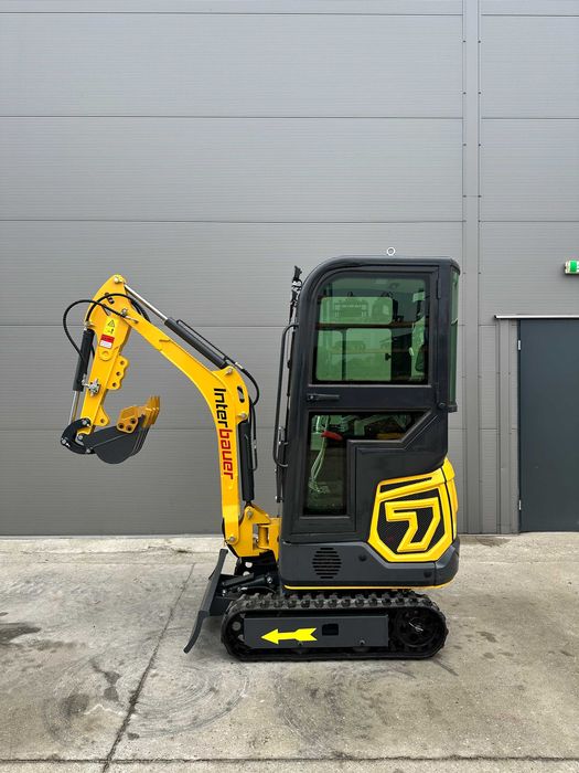 NOWA minikoparka Interbauer MKT12 1200kg RAMIĘ SKRĘTNE JOYSTICK'i