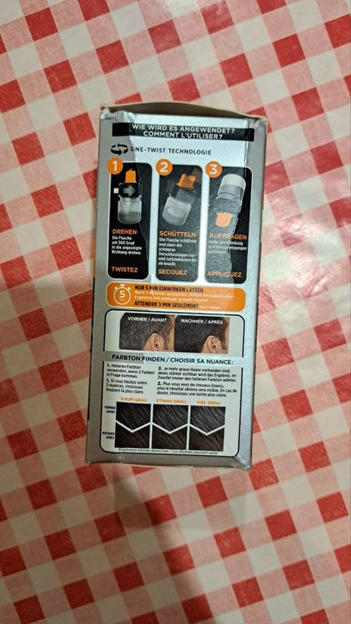 Краска для волос женская и мужская