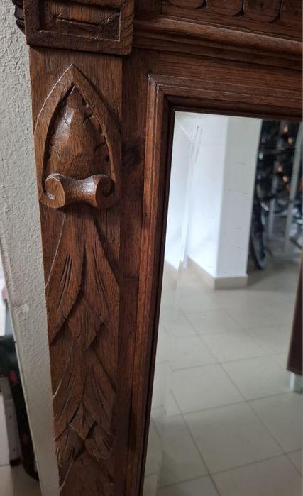 Antyczne  lustro eklektyczne