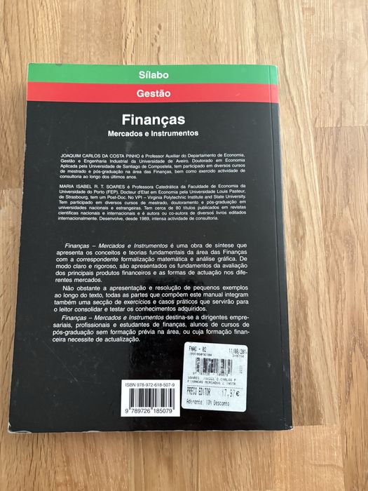 Finanças e Mercados Financeiros