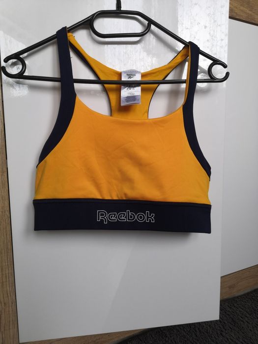 Reebok elastyczny top biustonosz stanik sportowy.