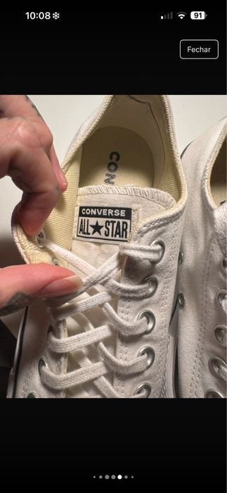 All star converse plataforma