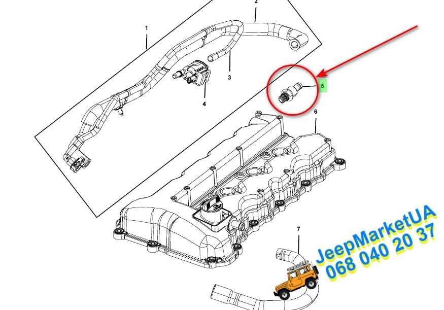 Клапан PCV, ремень, ролики, прокладки, сальники Jeep Cherokee