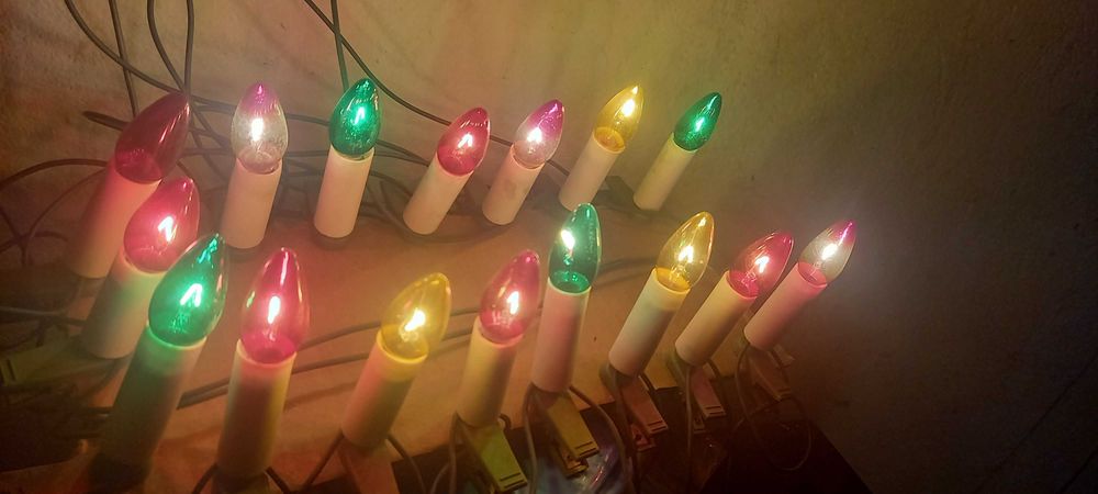 Lampki choinkowe RETRO