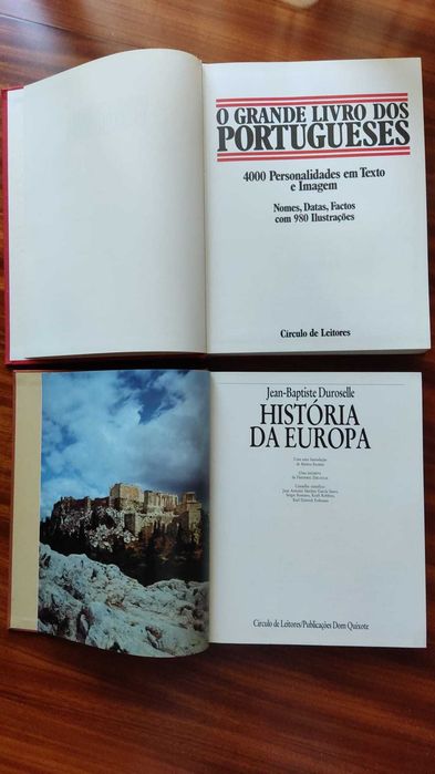 Livros antigos de tamanho grande