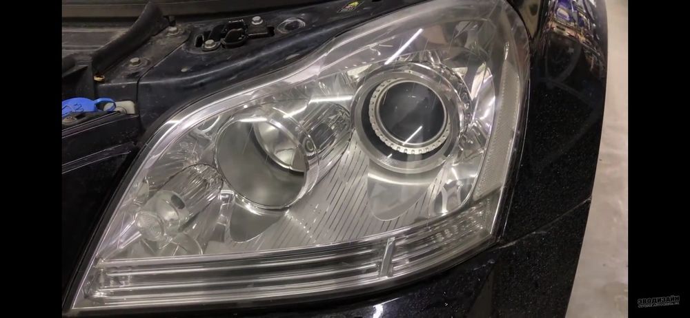 Ремонт фар . Заміна штатних лінз фар mercedes, wv, skoda і інших.