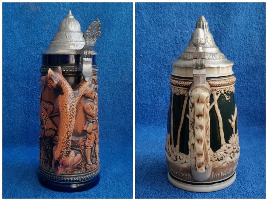 Традиційні німецькі пивні кухлі (Bierstein)