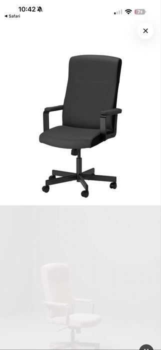 Cadeira de escritório ikea