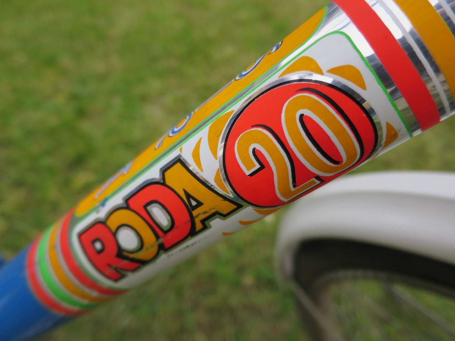 Bicicleta Sirla antiga clássica roda 20 dobrável Fapral