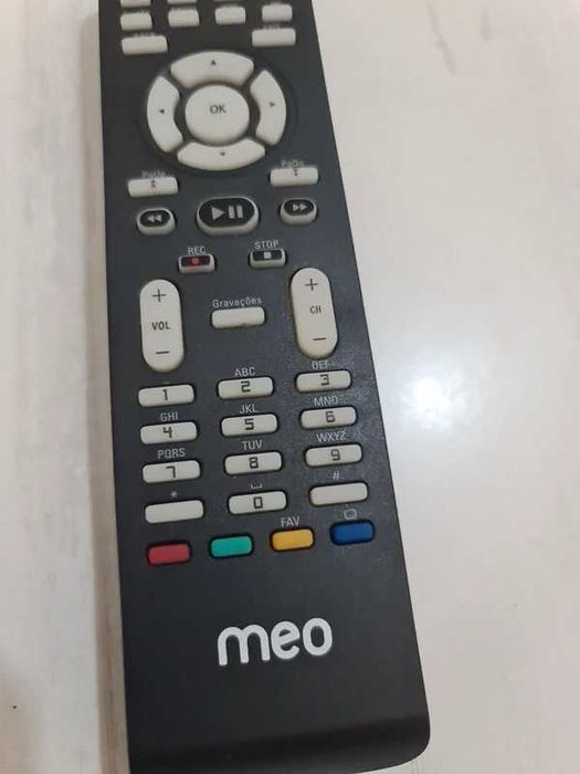 Comando MEO Box Televisão TV Remote5