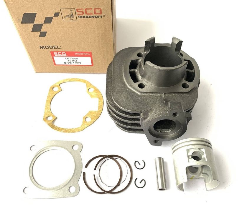 Поршнева група  Сузукі Летс 65 куб. 44.00 мм Тайвань Scorpion.