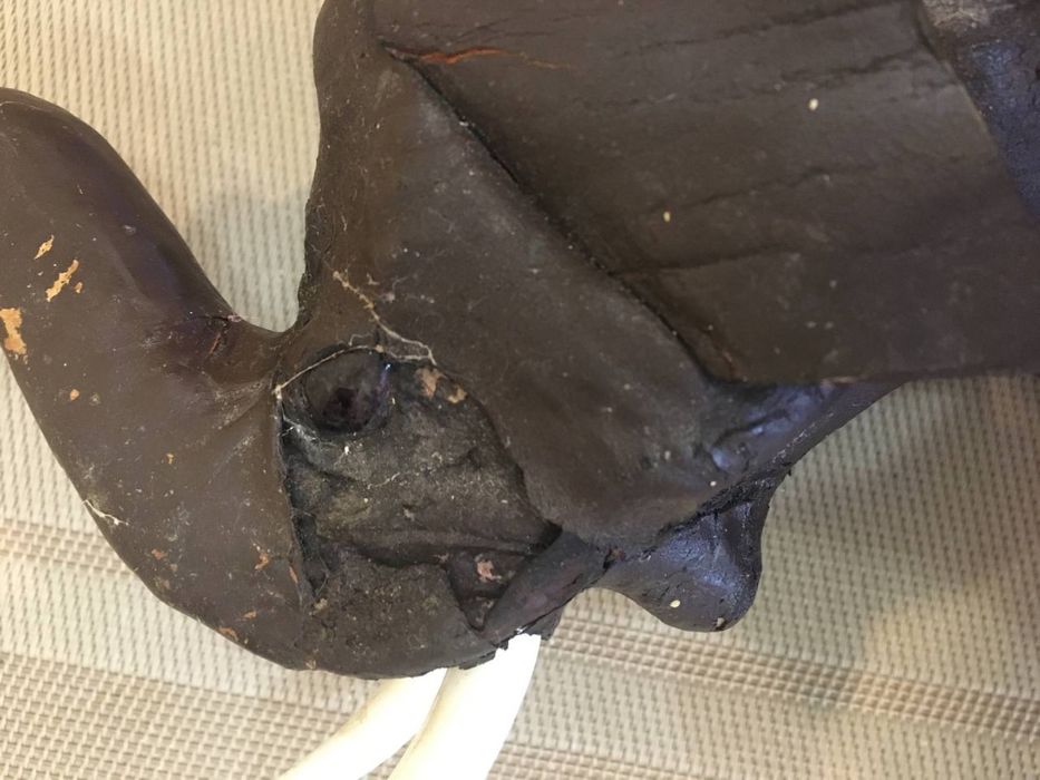 Слон из папье маше