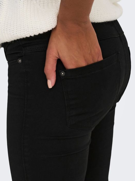Jeansy ciążowe czarne skinny Only M/34